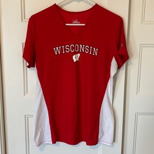 Wisconsin Under Armour shirt
